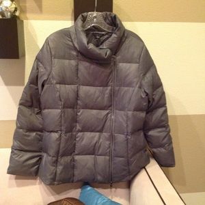 eileen fisher down puffer coat